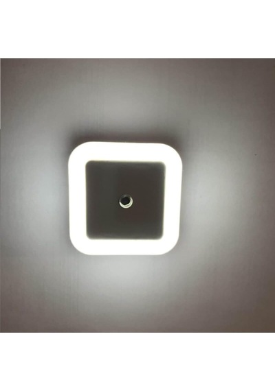 Cata 1w Fişli Fotoselli Gece Lambası Ct-9500 Beyaz Renk,beyaz Çok Renkli