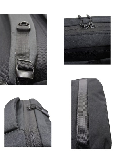 Laptop Sırt Çantası Laptop Çantası Notebook Çantası Usb Aux Siyah Siyah