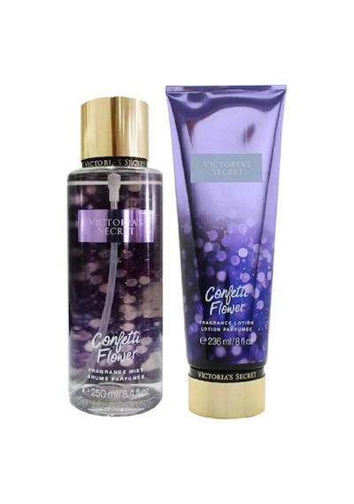 Victoria's Secret Confetti Flower Vücut Losyonu 236 ML + Confetti Flower Vücut Spreyi 250 ML