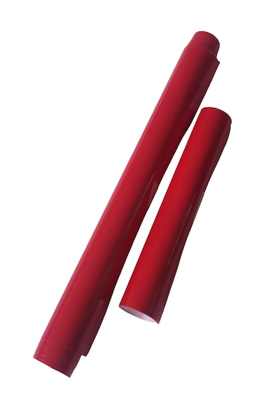 Kırmızı Renk Dayanıklı Araç Motor Mobilya Folyosu 126cm X 200 Cm