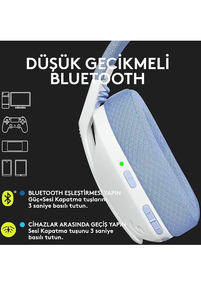 Logitech G435 Lightspeed Kablosuz Gaming Kulaklık