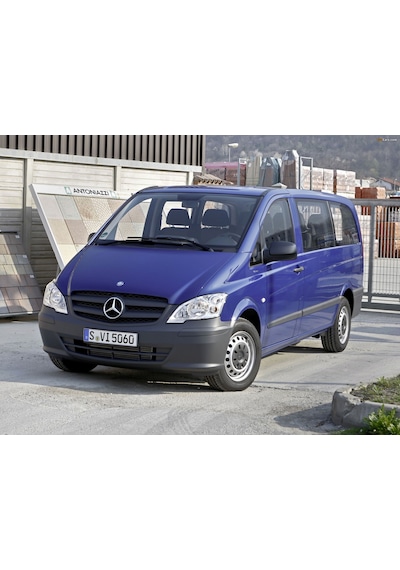 Mercedes-Benz Vito 2 W639 2005-2014 Ön Cam Silecek Takımı 70X65Cm