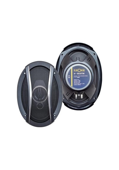 Sh Leone Hr-6935tw 1250 Watt 6 X 9 Kapaklı Çiftli Takım Oval Hoparlör Najmaddin