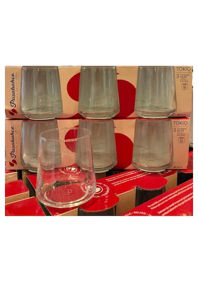 Paşabahçe Tokio Cam Su Bardağı Meşrubat Bardağı 6 x 270 ML 420163