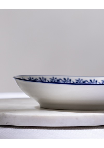 Madame Coco Reve Bleu Orva Tabak - 19 Cm - Mavi/beyaz 8684427225455 Çok Renkli