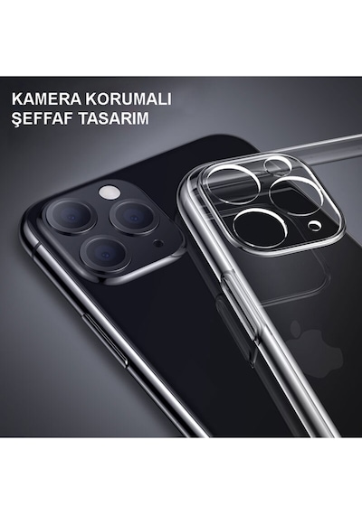 Xiaomi Poco X5 Pro Kapak Kamera Korumalı Süper Silikon Şeffaf Kılıf