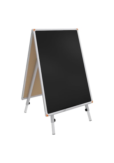 Çift Taraflı Teleskopik 60x85cm Yeşil Siyah Yeşil