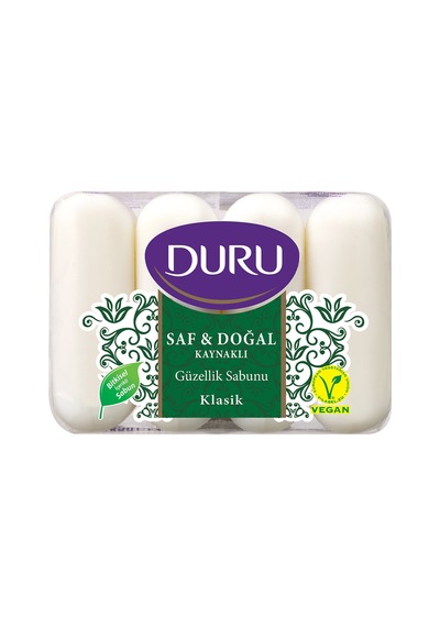 3 Adet Duru Güzellik Sabunu Saf&doğal 4x70 G Klasik Diğer