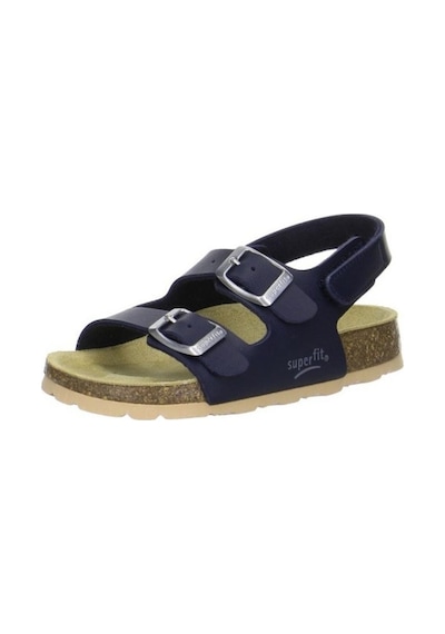 Superfit 0-00124 Erkek Çocuk Lacivert Mantar Sandalet Lacivert