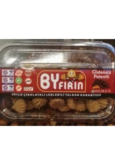 By Fırın Sütlü Çikolatalı Leblebili Talkan Kurabiyesi 200 G