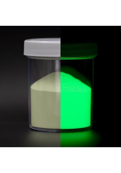 Lexroo 20g Yeşil Renk Fosfor Tozu Glow İn Dark Karanlıkta Parlayan Boya Parlak
