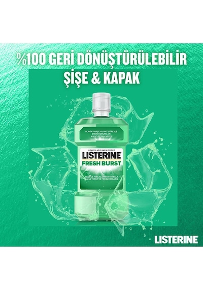 Listerine Fresh Burst Ağız Bakım Suyu 500 ML