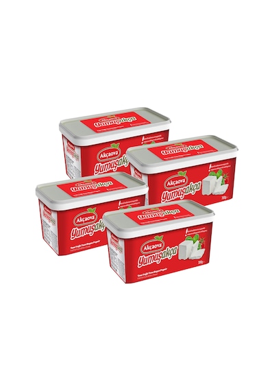 Akçaova Yumuşakça 700 Gr Tam Yağlı Beyaz Peynir X 4 Adet