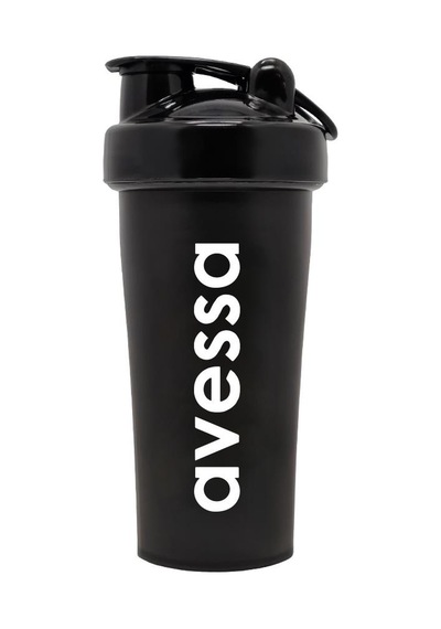 Avessa Cool Smart Şhaker Bardaklı Siyah 550 ML Siyah