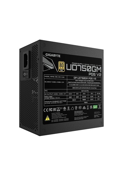 Gigabyte Gp-ud750gm Pg5 V2 Gen5.1 750 W Power Supply