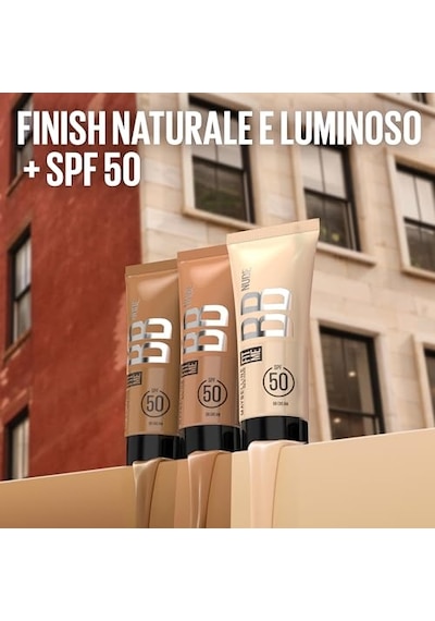 Maybelline New York Fit Me Nude Cilt Bakımı Etkili Nemlendirici Spf50 Bb Krem - 50 00