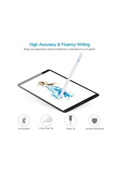 Samsung Galaxy Tab A9 / A9 Plus Sm-x110/x210 Uyumlu Dokunmatik Çizim Ve Tasarım Kalemi 1