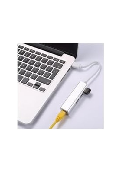 3 Bağlantı Noktalı Usb3.0 To 3usb3.0 10 100 Mbps Ethernet Kablolu Çevirici