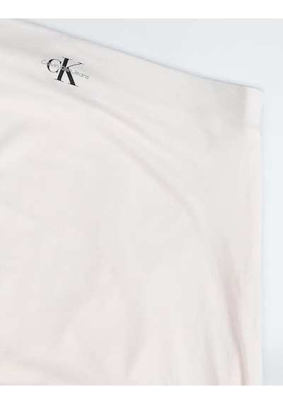 Side Gathering Skirt Etek BEYAZ