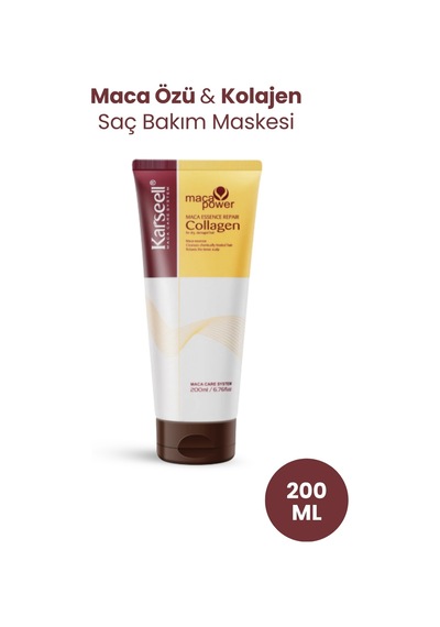Kolajen Saç Bakım Maskesi Maca Özü Onarıcı Repair 200 Ml Karsel - 754110067