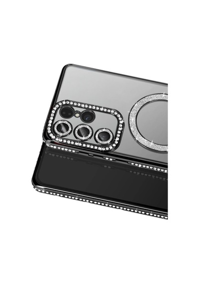 Samsung Galaxy  Uyumlu - S26 Ultra Joke Simli Magneticsafe Kılıf - Siyah