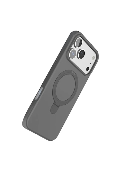 Apple İphone 17 Pro Regal Magsafe Standlı Kapak - Titan Gri 0.2M-Çok Renkli