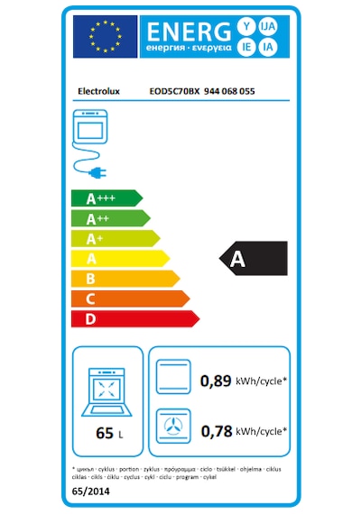 Electrolux EOD5C70BX Ankastre Fırın