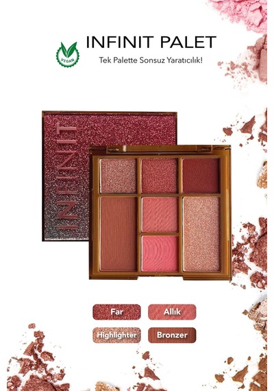 Infinit Palette Yüz Paleti Pembe/rose