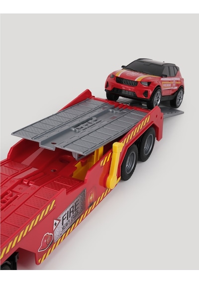 Let's Be Child Drive Sesli Ve Işıklı Büyük İtfaiye Tırı - Standart Çok Renkli