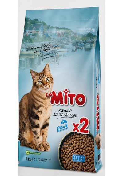 La Mito Somunlu Kedi Maması 2 1 Kg