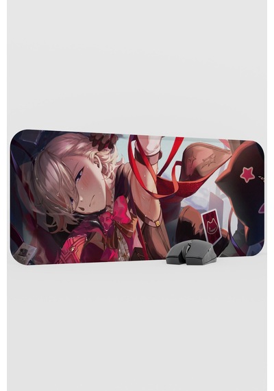 Lyney Genshin Impact Anime Gacha V4 - 70x30 Xl Gaming Mouse Pad Fare Altlığı