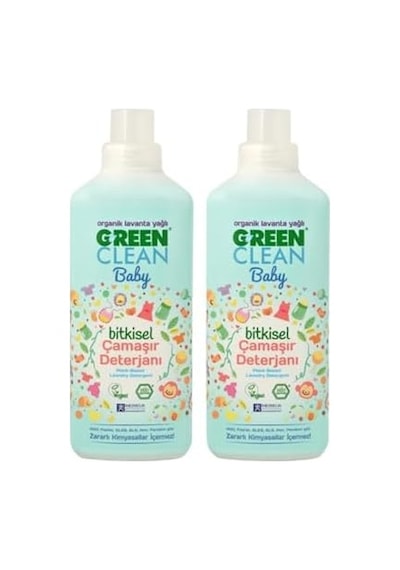 U Green Clean Baby Çamaşır Deterjanı 1 L X 2