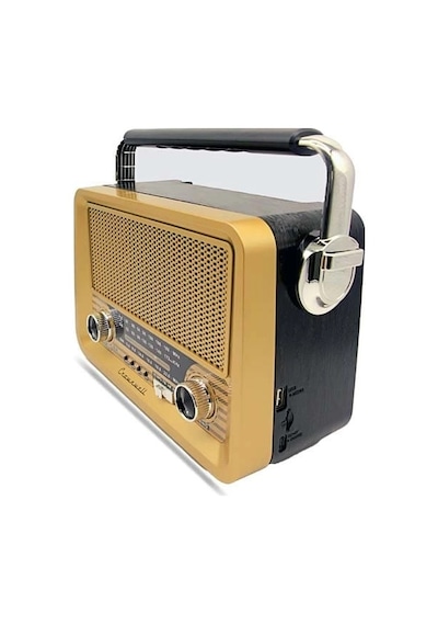 Crownwell Nostaljik Bluetooth Radyo