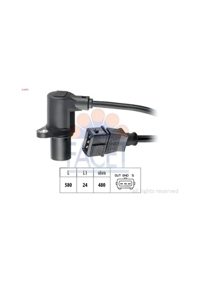 Audi A4 B5 Krank Sensoru 1.8 1996-2001 Aeb Anb Apu Ark Awt Facet 90297