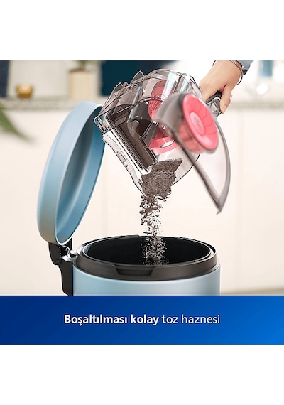 Philips XB2122/09 2000 850 W Toz Torbasız Elektrikli Süpürge