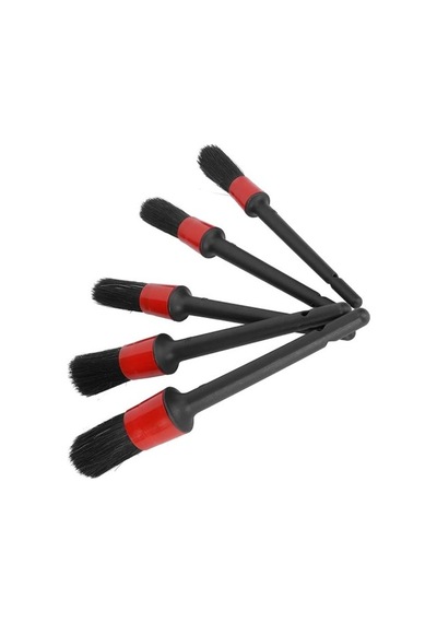 Araba Detaylı Temizlik Fırçası 5'li Set Standart