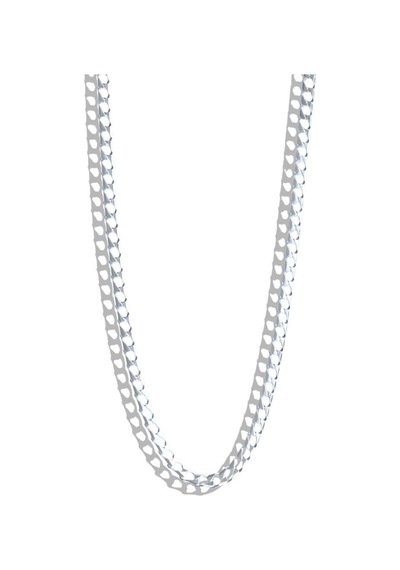 Kare Gurmet 3mm 65cm Gümüş Zincir Gümüş