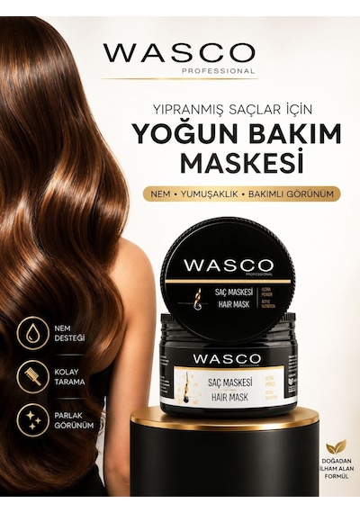 Professıonal Besleyici, Onarıcı Ve Koruyucu Saç Bakım Maskesi