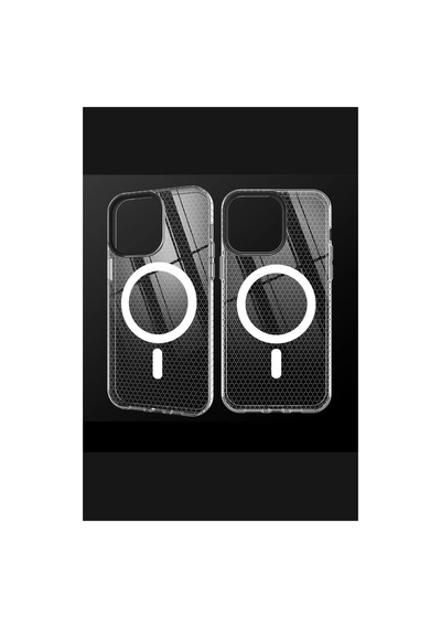 Apple iPhone Uyumlu, 14 Pro Kılıf Beta Magneticsafe Silikon - Şeffaf