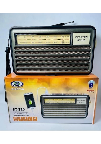Everton RT-320 Bluetooth Müzik Çalar Nostalji Radyo