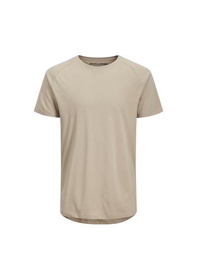 Jack & Jones Bisiklet Yaka Basic Tisört-Curved 12164936 Crockery Bej Jack & Jones Bisiklet Yaka Basic Tisört-Curved 12164936 Crockery Bej