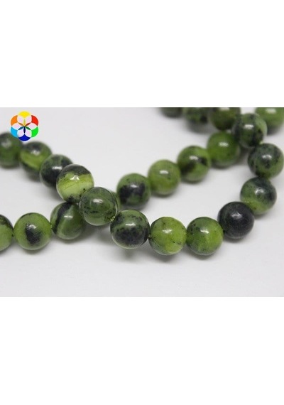 Yeşim Taşı Royal Quality YARIM Dizi 8mm (18cm uzunluğundadır)
