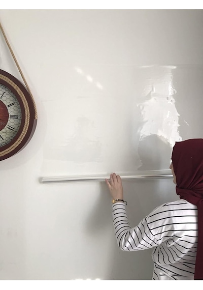 2 Tane Şeffaf Akıllı Kağıt Tahta 100x150 Cm Yazı Tahtası Diğer