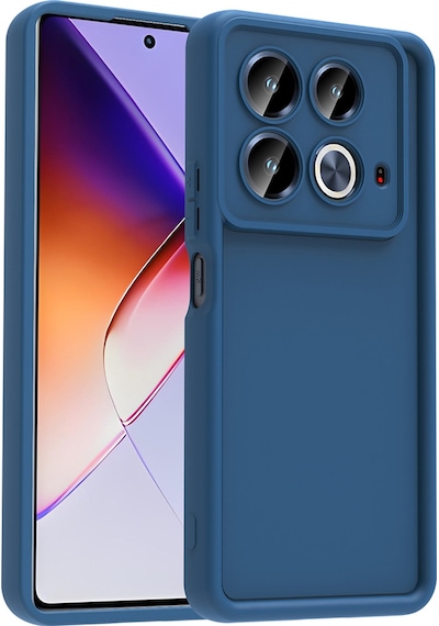 İnfinix Note 40 Pro Kılıf Kamera Korumalı Ananas Kapak Koyu Yeşil