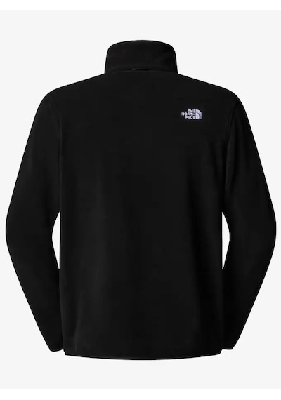 The North Face Glacier Fleece Full Zip Hiking Fleece Erkek Polar Siyah