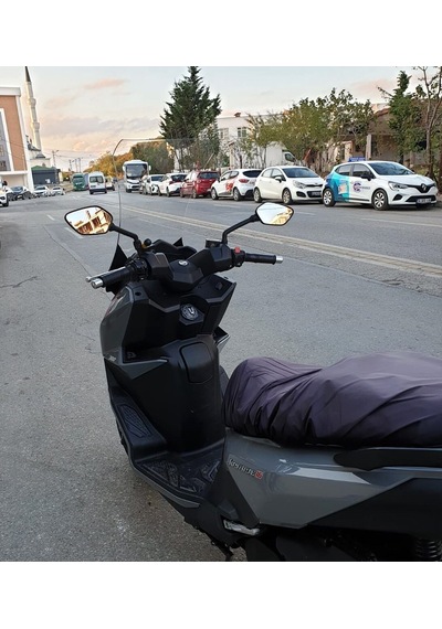 Motocam Sym Joyride 300 Ön Cam 2023-2026 Model 75cm Şeffaf Renkli 4mm Uzun