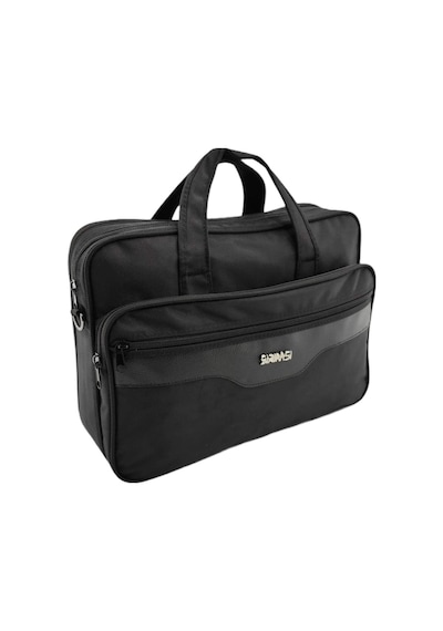 Sırımsı Siyah 1900 Denye Kumaş Laptop & Evrak Çantası 164 N11.277