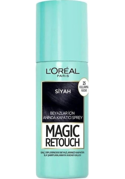 Loreal Paris Magic Retouch Sprey Siyah