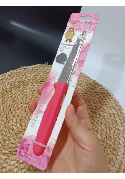 Sürmene 61004 Mutfak Bıçağı 9,50 Cm Nar Çiceği Çok Renkli