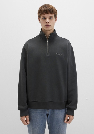 Mavi - Mavi Jeans Baskılı Antrasit Sweatshirt 0s10555-70092 Antrasit